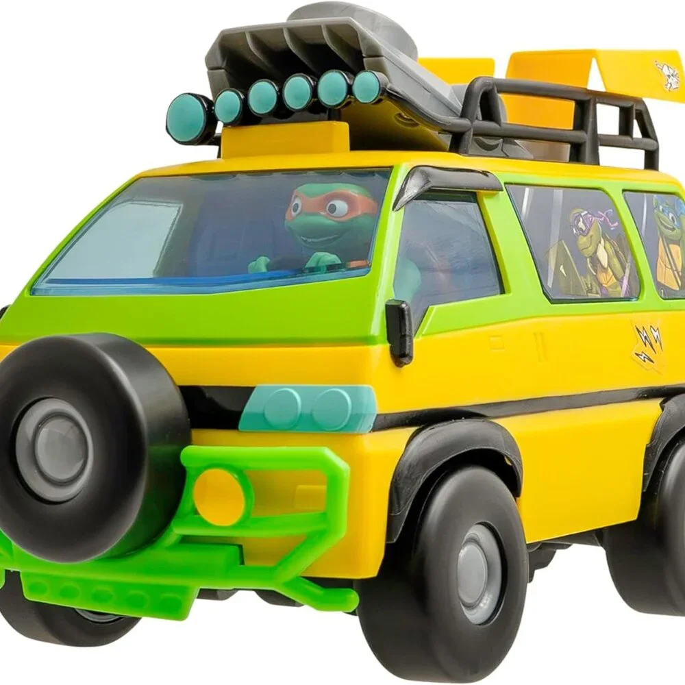 NEW TMNT RC Car Van Remote Control Teenage Mutant Ninja Turtles Toy Pizza Blaste